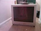 Philips 21 inch silver tv,  with remote control,  and....